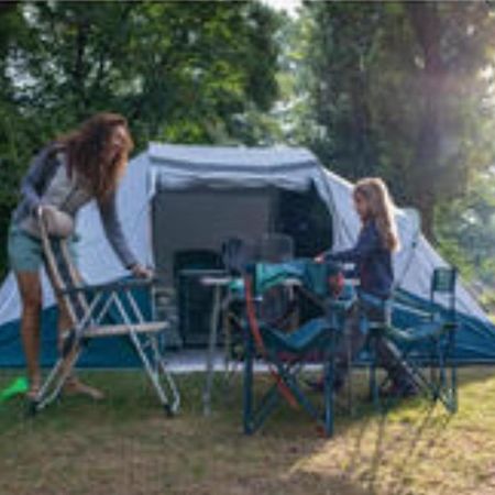 Les Hortensias Grande Tente Familiale Deux Chambres Et Sejour Vue Mer Sur Camping Nature Plestin-les-Grèves Eksteriør billede